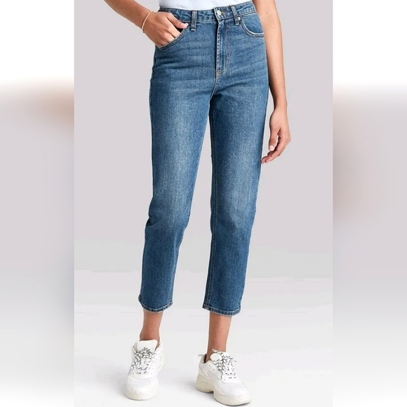 NWT Wild Fable High Waist Mom Taper Jeans medium size 4 27 - Picture 1 of 1